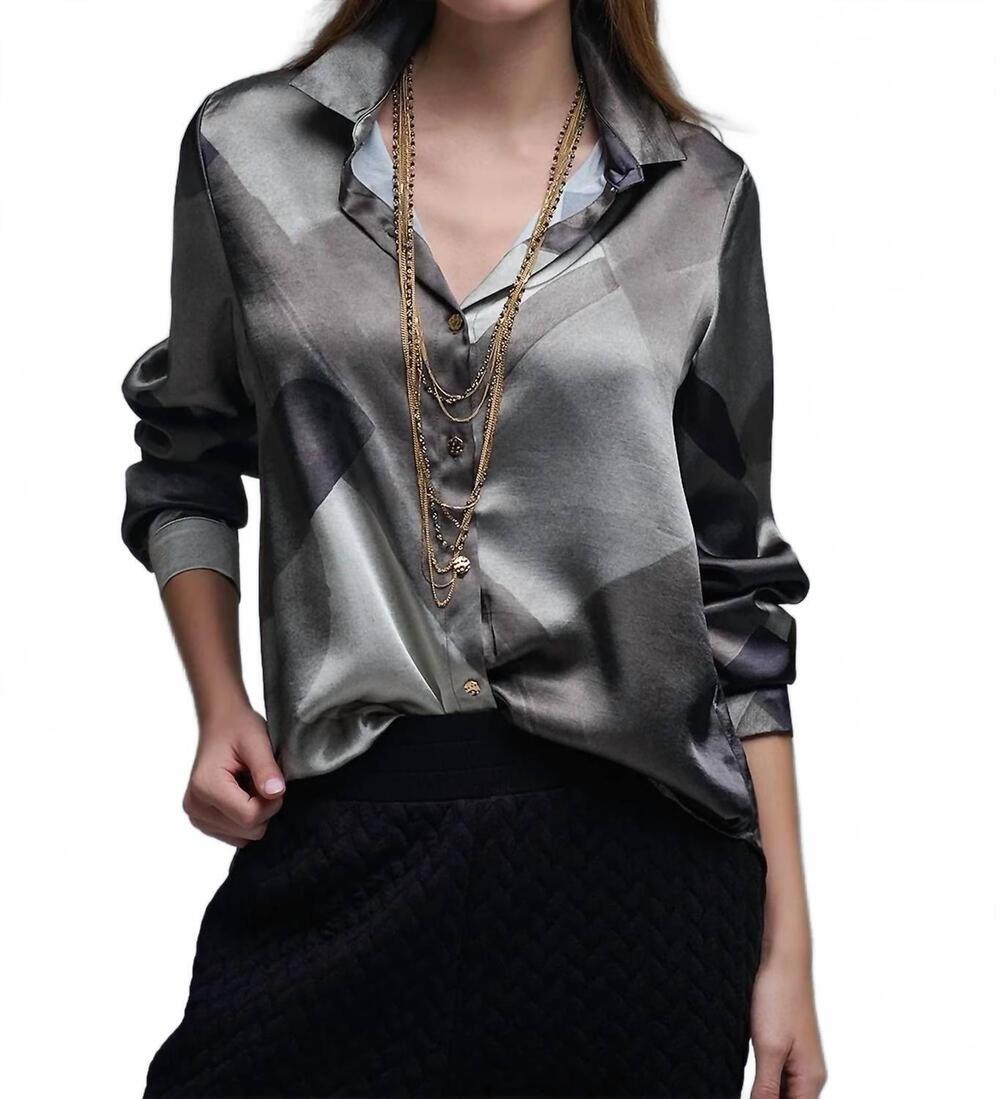 NEW Q2 verena shirt in grey